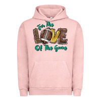 Pigment Salmon for the love of the game Urban Hoodie - HowdyJamesFarm