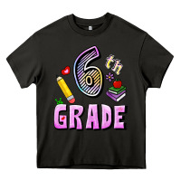 Asphalt Sixth Grade Heavy Core Tee - RanaPortraitStore