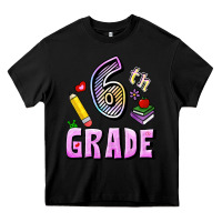 Black Sixth Grade Heavy Core Tee - RanaPortraitStore