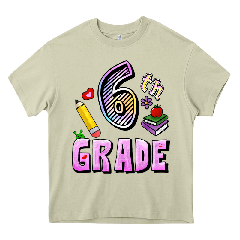 Sixth Grade Heavy Core Tee by RanaPortraitStore | Teevron