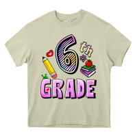 Mossy Sixth Grade Heavy Core Tee - RanaPortraitStore