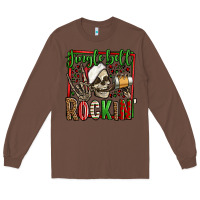 Chestnut jingle bell rockin skeleton christmas Long Sleeve Tee - Jasminsmagicworld