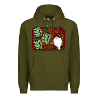 Army Green Ho Ho Ho Gnomes Premium Hoodie - Bettercallsaul