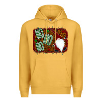 Mustard Ho Ho Ho Gnomes Premium Hoodie - Bettercallsaul