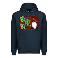 Navy Ho Ho Ho Gnomes Premium Hoodie - Bettercallsaul