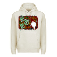 Oatmeal Heather Ho Ho Ho Gnomes Premium Hoodie - Bettercallsaul