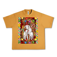 Peanut Butter Christmas goat family Urban Heavy Tee - Artiststas