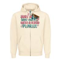 Sandshell just a good mom with a hood playlist Zipper Hoodie - MaliasSmallBusiness