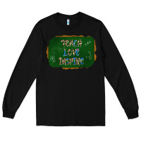 Black teach love inspire chalkboard Long Sleeve Tee - AdoDesignShop