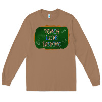 Toasted Coconut teach love inspire chalkboard Long Sleeve Tee - AdoDesignShop