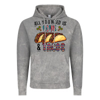 Cloud Rock All You Need Is Love And Tacos Vintage Hoodie - CowhideDigitalArt