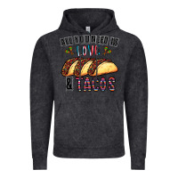 All You Need Is Love And Tacos Vintage Hoodie | Teevron