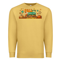 Antique Gold fall is my favorite color libbey glass Premium Sweatshirt - BundleAndBundleShop