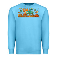 Ocean Blue fall is my favorite color libbey glass Premium Sweatshirt - BundleAndBundleShop