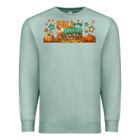 Seafoam fall is my favorite color libbey glass Premium Sweatshirt - BundleAndBundleShop