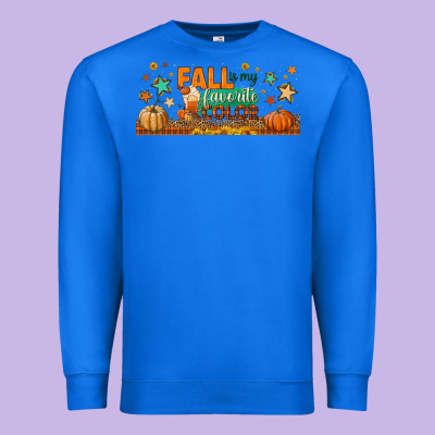 Fall Is My Favorite Color Libbey Glass Premium Sweatshirt Designed By Bundleandbundleshop