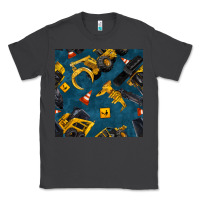 Smoke construction vehicles seamless pattern Classic Tee - BundleAndBundleShop