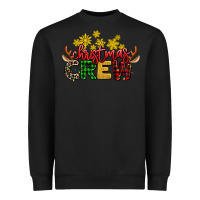 Black christmas crew Heavyweight Sweatshirt - AdoDesignShop