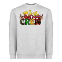 Heather Grey christmas crew Heavyweight Sweatshirt - AdoDesignShop