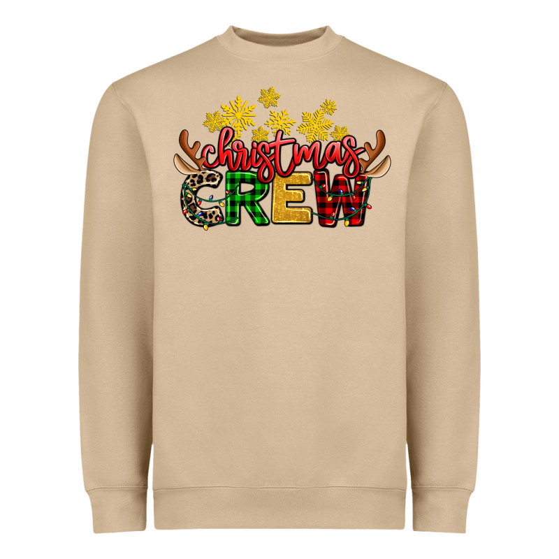 Christmas Crew Heavyweight Sweatshirt by AdoDesignShop | Teevron