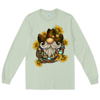 Matcha cowboy gnome sunflower rope Long Sleeve Tee - BarkalooDesign
