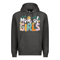 Charcoal Heather mom of girls Premium Hoodie - JahusDesignShop