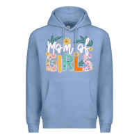 Colony Blue mom of girls Premium Hoodie - JahusDesignShop