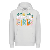 Dove Grey mom of girls Premium Hoodie - JahusDesignShop