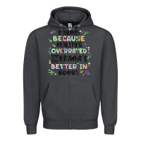 Smoke reading because realitys overrated Zipper Hoodie - MaliasSmallBusiness
