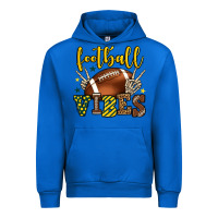 Cobalt Football vibes yellow and green team color Urban Hoodie - HowdyJamesFarm