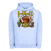 Pigment Grape Ice Football vibes yellow and green team color Urban Hoodie - HowdyJamesFarm