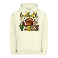 Pigment Pistachio Football vibes yellow and green team color Urban Hoodie - HowdyJamesFarm