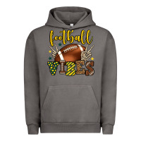 Pigment Tornado Football vibes yellow and green team color Urban Hoodie - HowdyJamesFarm