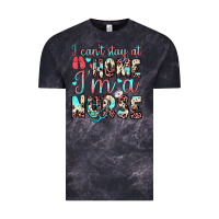 Cloud Black i can’t stay at home i’m a nurse Vintage Tee - JahusDesignShop
