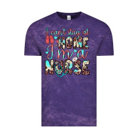 Cloud Purple i can’t stay at home i’m a nurse Vintage Tee - JahusDesignShop