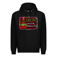 Black Crocin around the christmas tree Premium Hoodie - Bettercallsaul