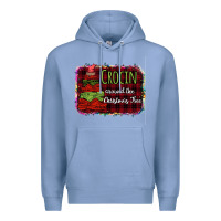Colony Blue Crocin around the christmas tree Premium Hoodie - Bettercallsaul