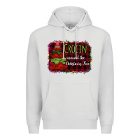 Dove Grey Crocin around the christmas tree Premium Hoodie - Bettercallsaul