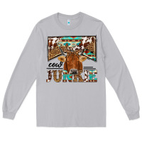 Moon Dust cow junkie Long Sleeve Tee - NancyCooperArtShop