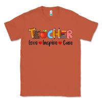 Copper teacher love inspıre care wıth  and pen Classic Tee - Artiststas