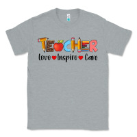 Teacher Love Inspıre Care Wıth  And Pen Classic Tee | Teevron