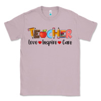 Lilac teacher love inspıre care wıth  and pen Classic Tee - Artiststas