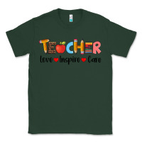 Sports Green teacher love inspıre care wıth  and pen Classic Tee - Artiststas