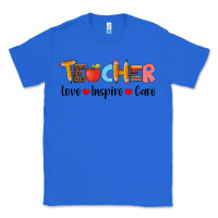 True Royal teacher love inspıre care wıth  and pen Classic Tee - Artiststas