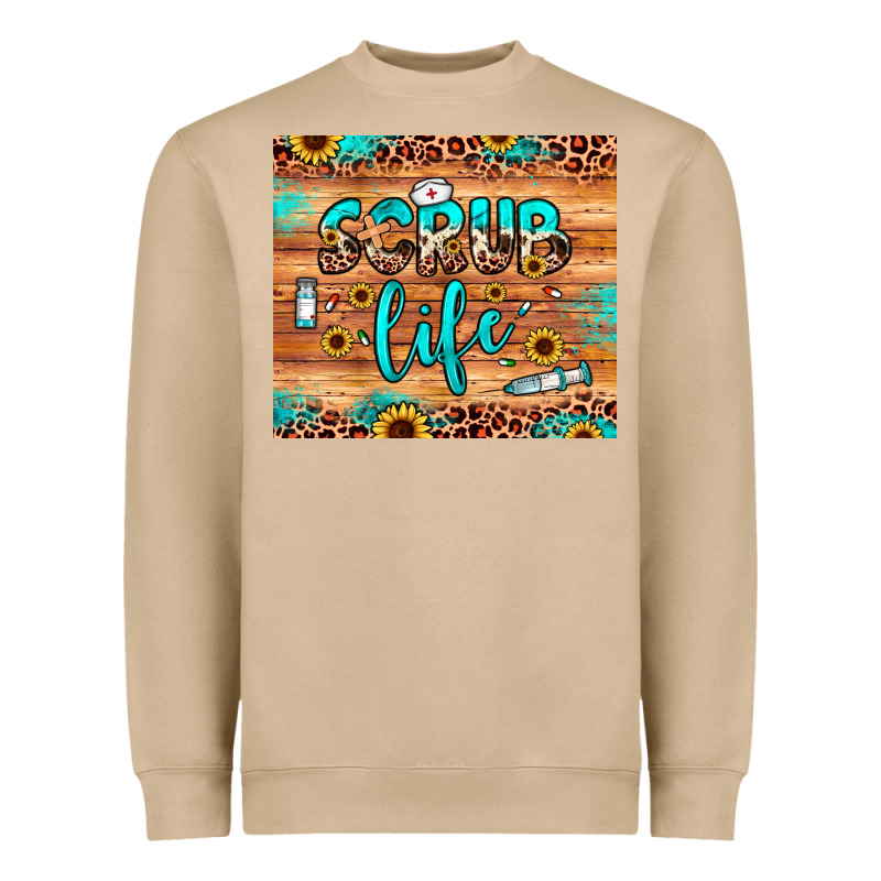 Scrub Life Heavyweight Sweatshirt by JahusDesignShop | Teevron