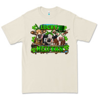 Bone St Patricks Day Lucky Heifers Premium Tee - RanaPortraitStore