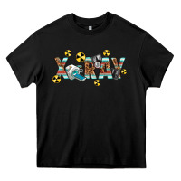Black X-ray Heavy Core Tee - texasbilliewilder
