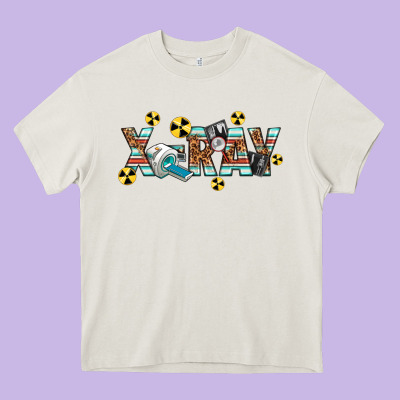 X-ray Heavy Core Tee Designed By Texasbilliewilder