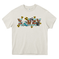 Cream X-ray Heavy Core Tee - texasbilliewilder