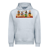 Heather Grey wizards coffee cups Urban Hoodie - TumblerDesignByShophia